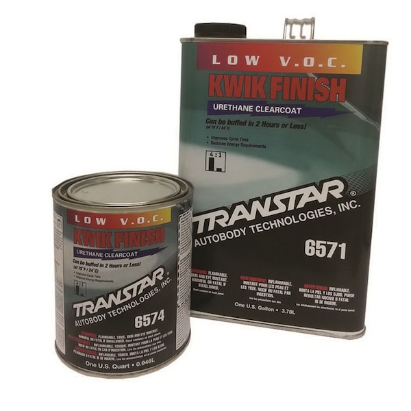 Transtar Autobody Technology 2.1 Low VOC Acrylic Urethane Clearcoat, Gallon 6571 - main
